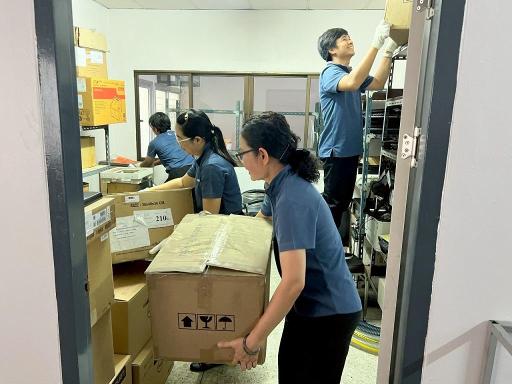 รวมพลังชาว DC 9 ทำ 5 ส ปรับพื้นที่ ให้น่าอยู่ พร้อมรับการปฏิบัติงาน