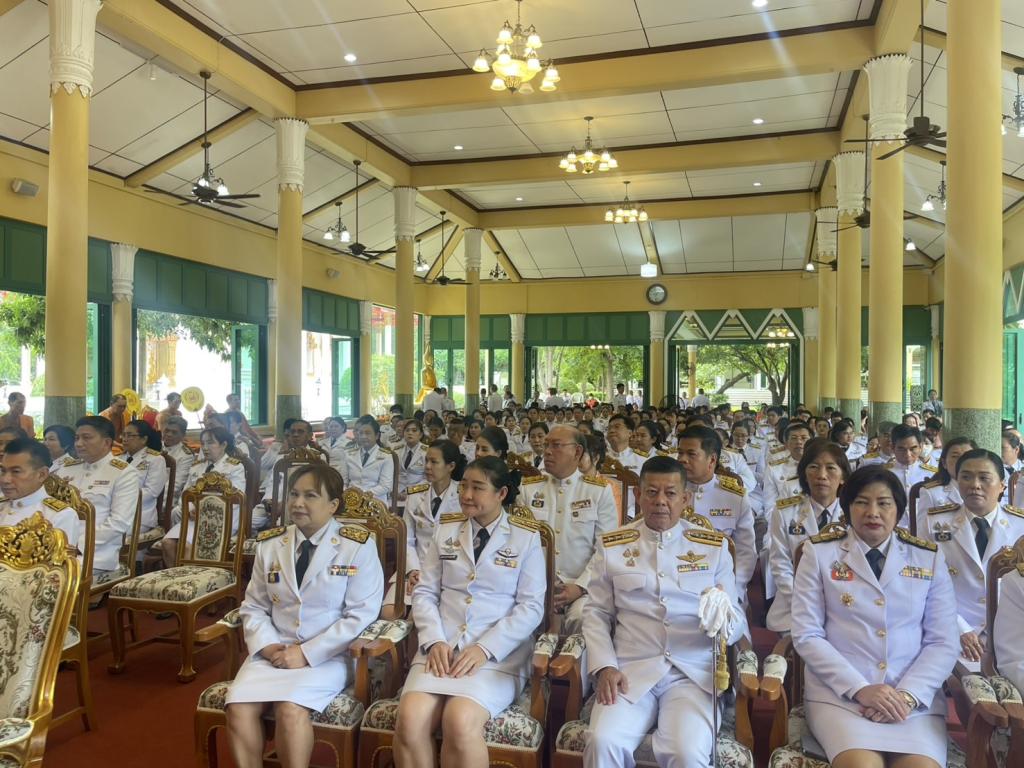 DIPROM CENTER 9 ร่วมพิธีเจริญพระพุทธมนต์ เฉลิมพระเกียรติสมเด็จพระเจ้าน้องนางเธอ เจ้าฟ้าจุฬาภรณวลัยลักษณ์ อัครราชกุมารี กรมพระศรีสวางควัฒน วรขัตติยราชนารี เนื่องในโอกาสวันคล้ายวันประสูติ 4 กรกฎาคม 2568