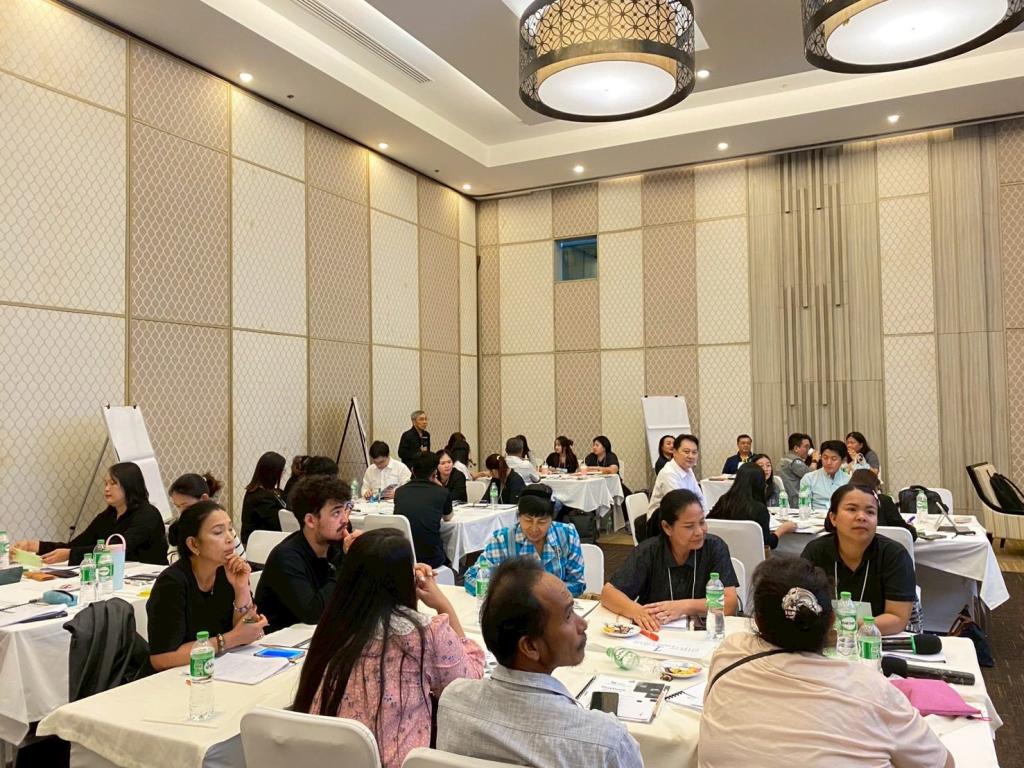 กิจกรรมการฝึกอบรมเชิงปฏิบัติการ หลักสูตร “ EEC Smart & Sustainable การรับมือกับความท้าทายด้านสิ่งแวดล้อม และความยั่งยืนในพื้นที่ EEC รุ่น 2 "