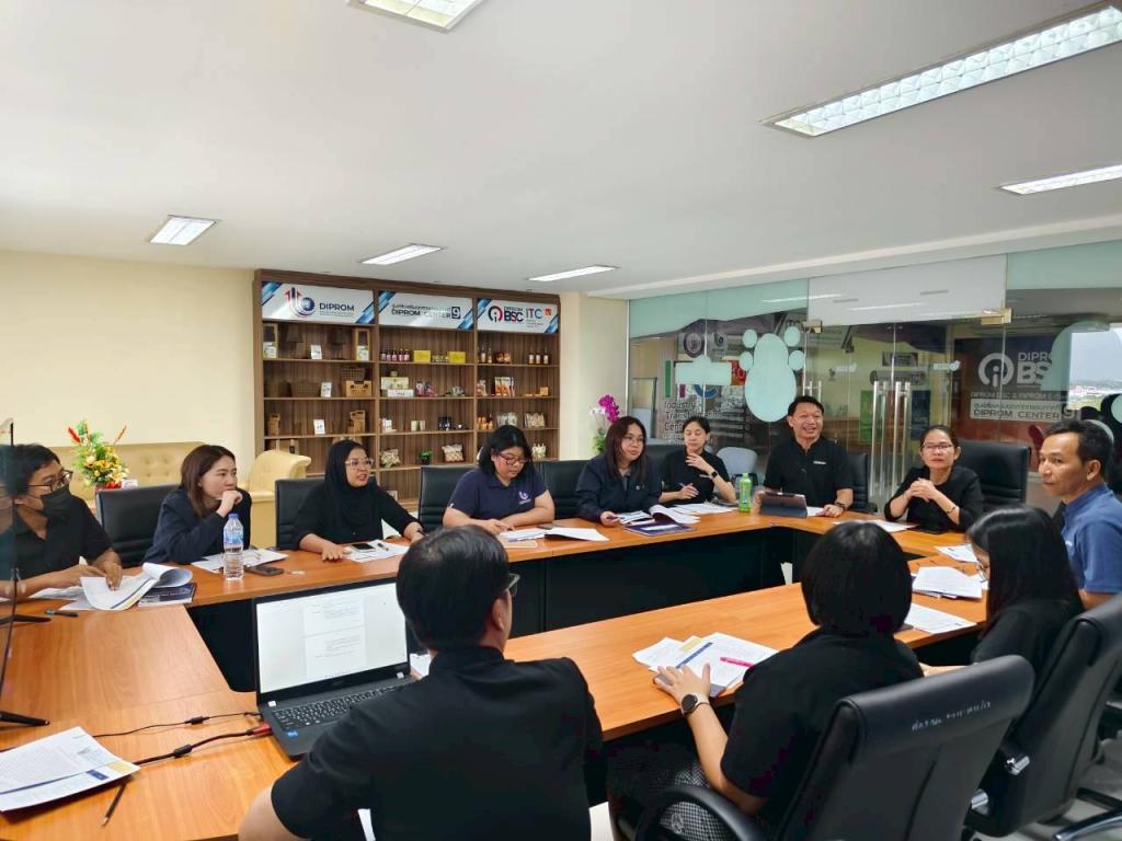 dc9 ประชุม คณะทำงานจัดทำและขับเคลื่อนแผนปฏิบัติการด้านส่งเสริมคุณธรรม จริยธรรม ฯ  ของศูนย์ส่งเสริมอุตสาหกรรมภาคที่ 9