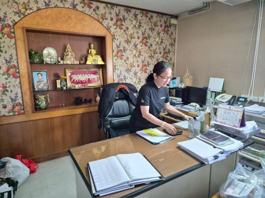 รวมพลังชาว DC 9 ทำ 5 ส ปรับพื้นที่ให้น่าอยู่ พร้อมรับการปฏิบัติงาน