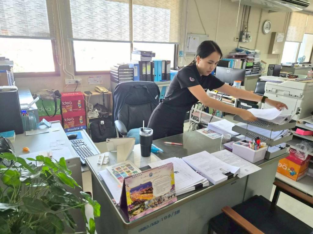 รวมพลังชาว DC 9 ทำ 5 ส ปรับพื้นที่ให้น่าอยู่ พร้อมรับการปฏิบัติงาน