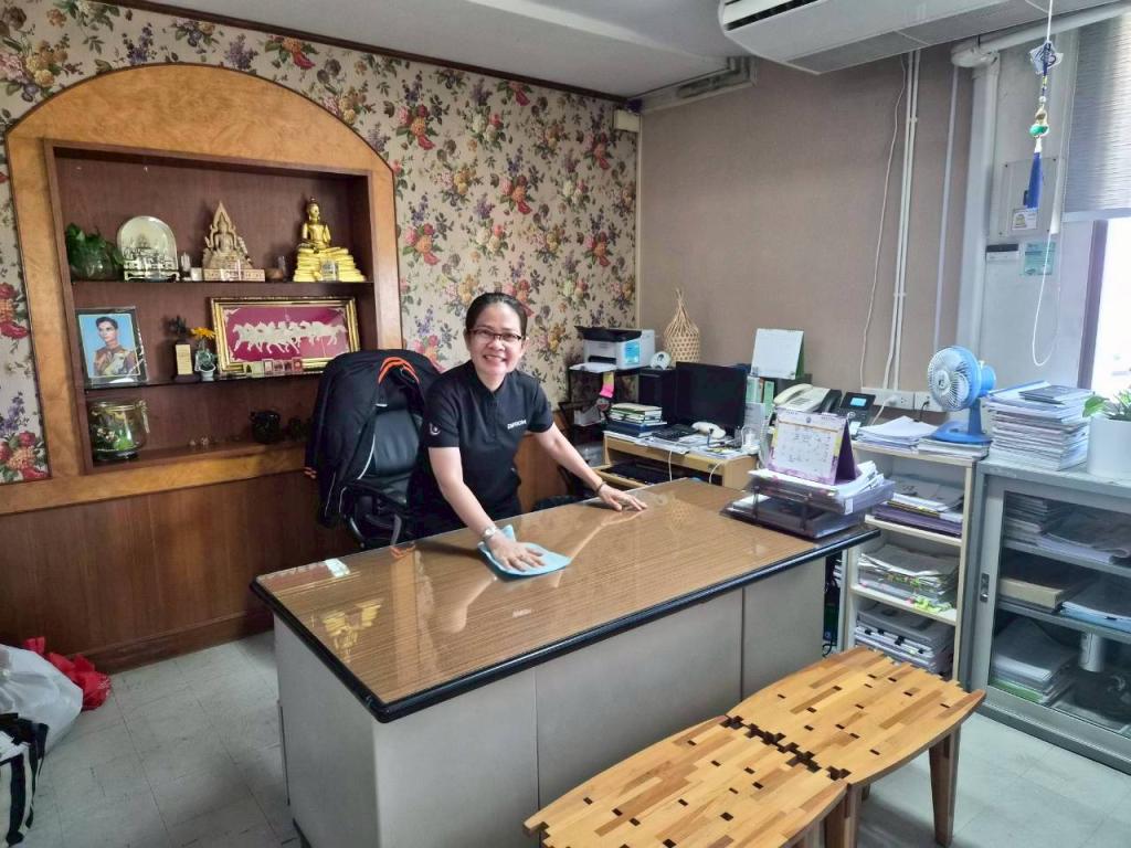 รวมพลังชาว DC 9 ทำ 5 ส ปรับพื้นที่ให้น่าอยู่ พร้อมรับการปฏิบัติงาน