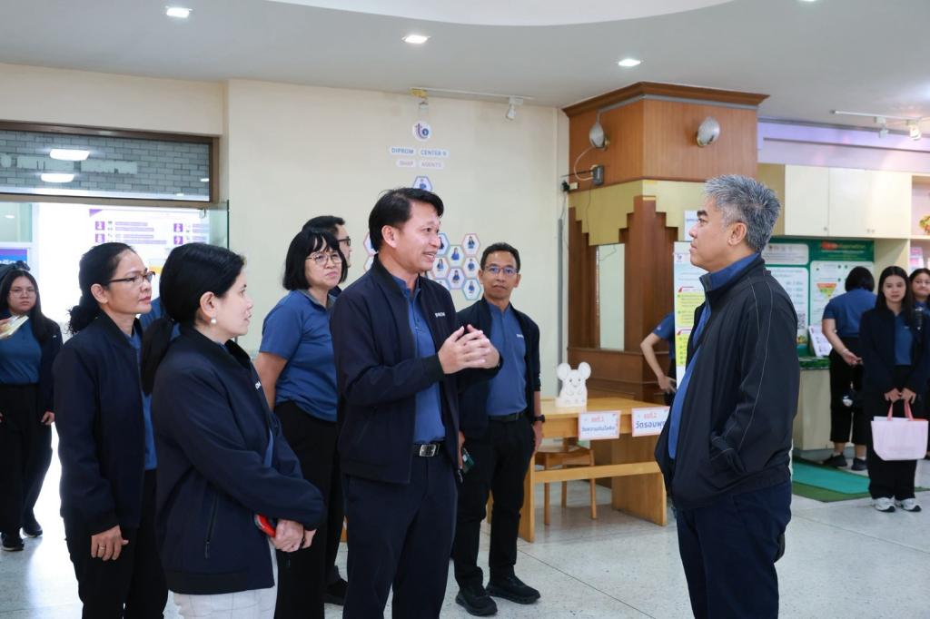"รสอ.ดุสิต" ลงพื้นที่ชลบุรี ตรวจเยี่ยม DIPROM Center 9 พร้อมมอบนโยบายขับเคลื่อนการดำเนินงานประจำปีงบประมาณ 2570