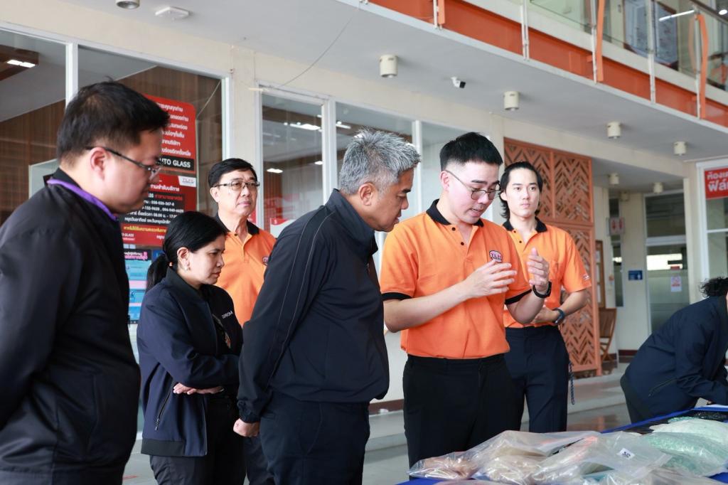 DIPROM Center 9 ต้อนรับ รสอ.ดุสิต ลงพื้นที่ตรวจเยี่ยมสถานประกอบการจังหวัดระยอง